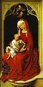 Rogier van der Weyden Madonna in Red  e5 oil painting